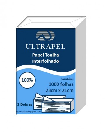 Toalha Interfolha - 100% Celulose